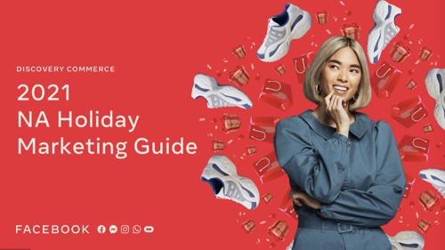 Cover of Facebook's 2021 Holiday Marketing Guide
