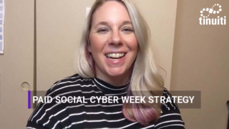 Paid Social Cyber Week: Top 4 Last-Minute Tips [Video]