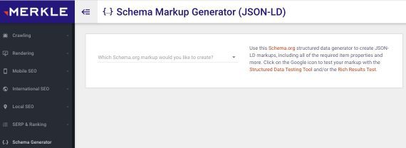 Screenshot of Local Schema Genearator