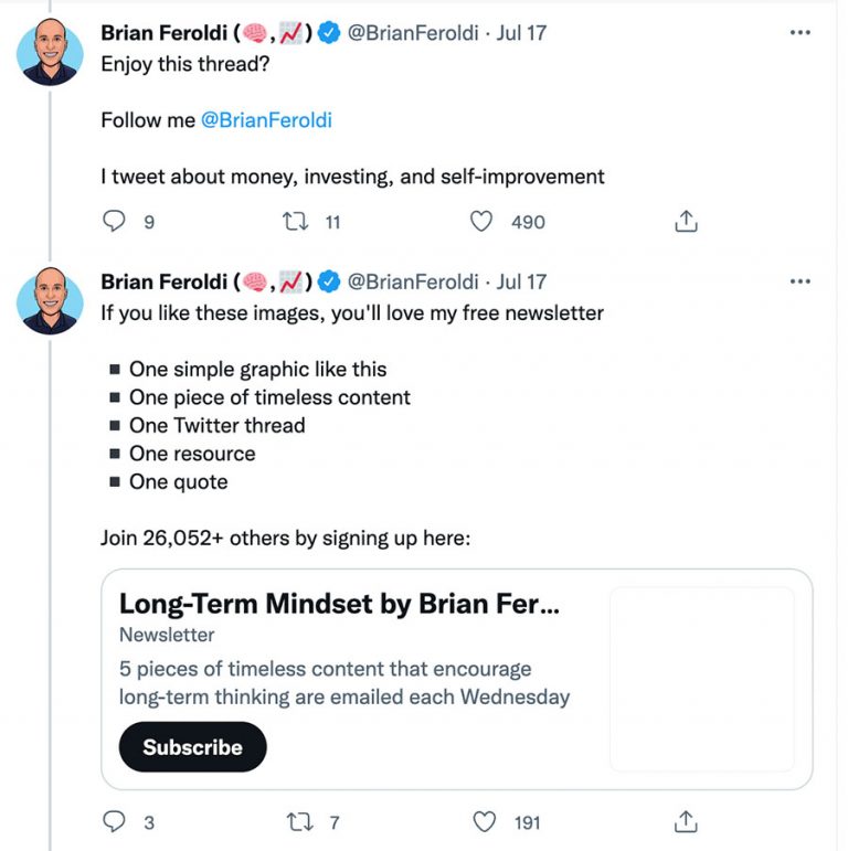 Building the Perfect Twitter Thread – eCOMMERCE