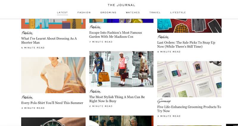 Home page of The Journal
