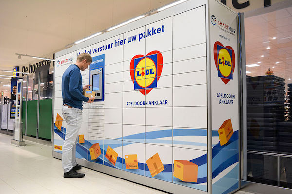 Smartmile smart locker in the Netherlands. Source: Logmore