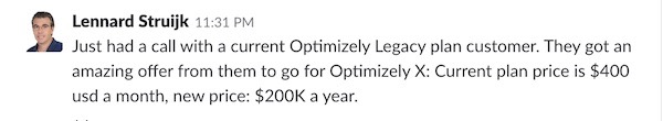 The amazing Optimizely X upgrade offer!