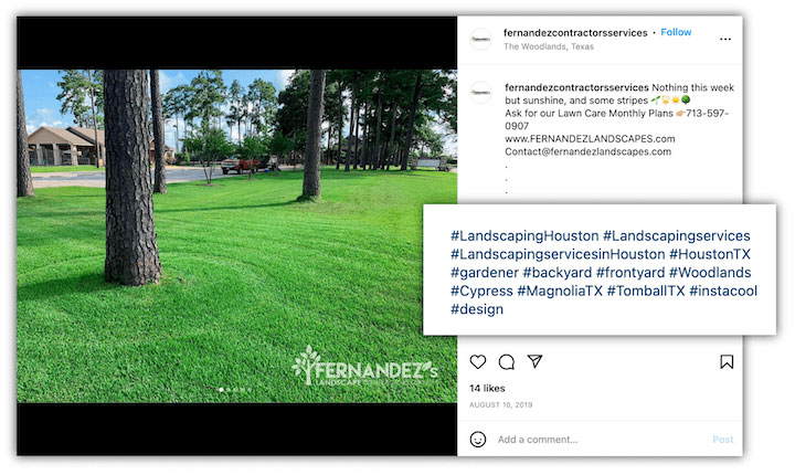examples of instagram hashtags