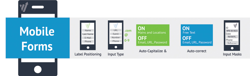 Simple forms are easy to fill out, optimize your forms for mobile devices for higher conversions