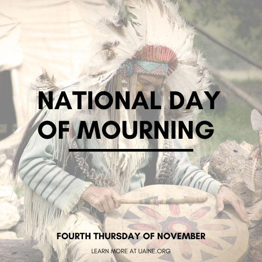 inclusive thanksgiving greetings and messages - national day of mourning